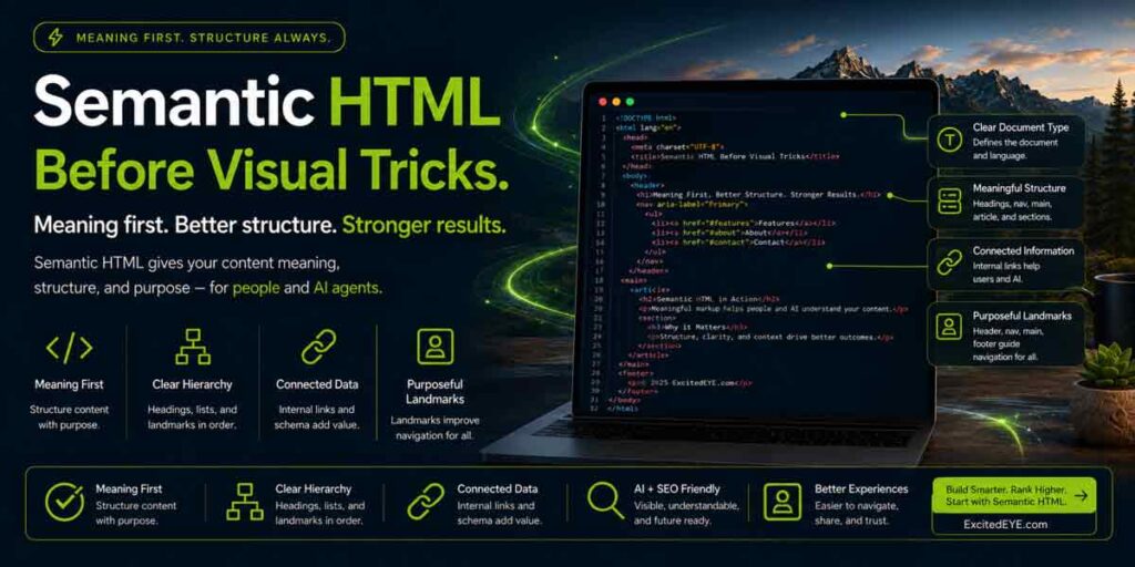 Semantic HTML SEO Company Longmont Colorado 80501