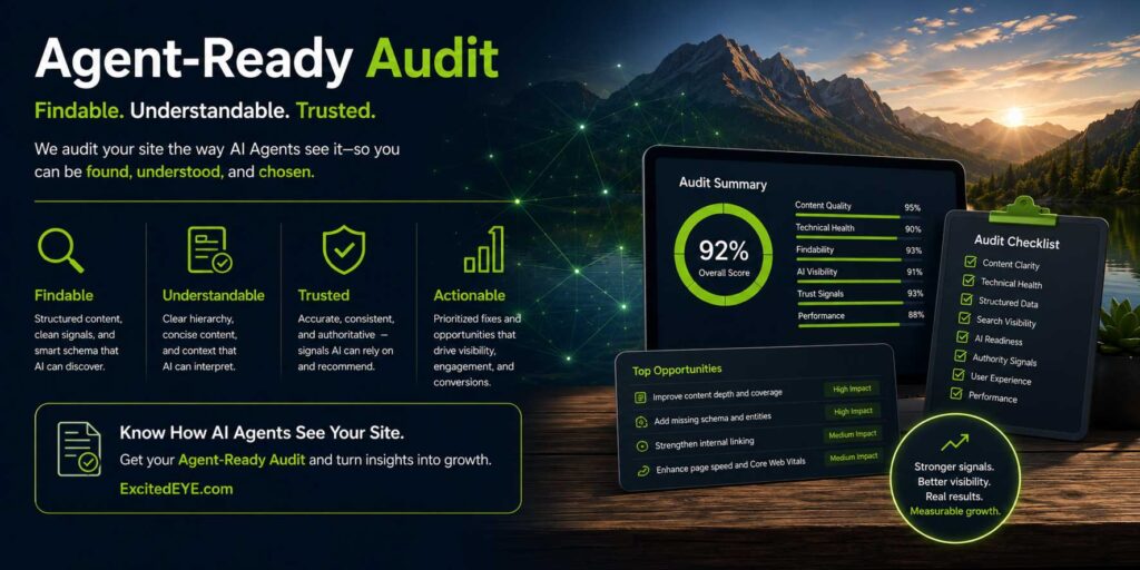 WordPress Website Designed for an Agent-Ready Audit.