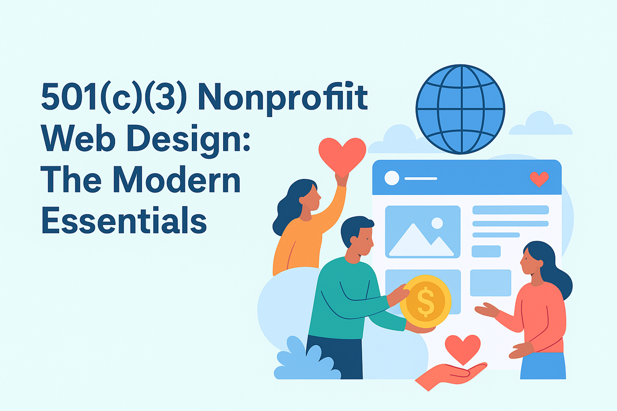 501(c)(3) nonprofit web design essentials for success