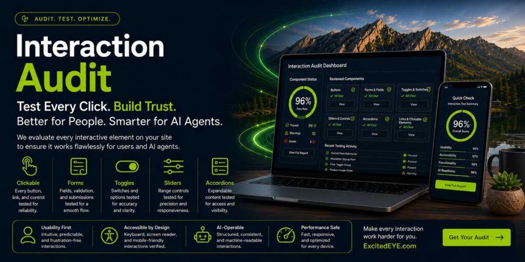 Interaction Audit - WordPress Web Design