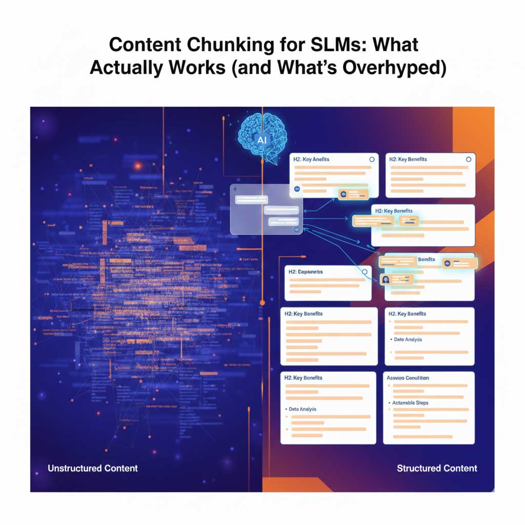 Content Chunking for SLM Diagram Structured Versus Unstructured