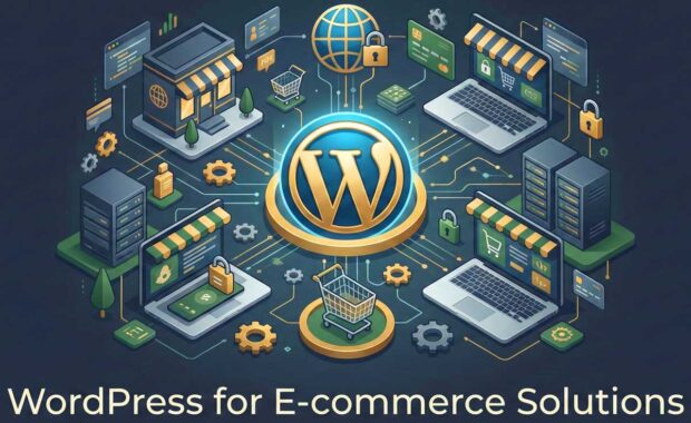WordPress Ecommerce Solution illustration