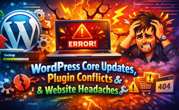 WordPress Core Updates, Plugin Conflicts & Website Headaches🔧