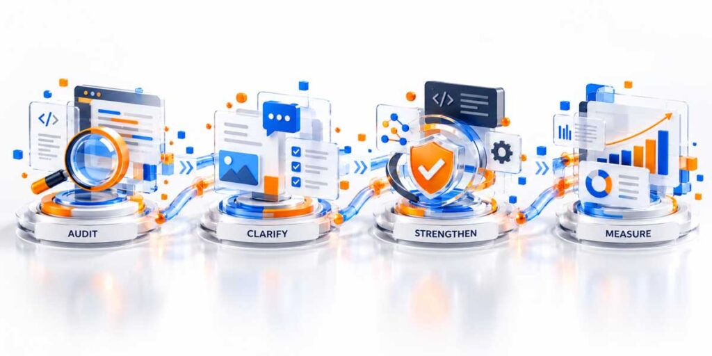 AI Search Optimization audit process