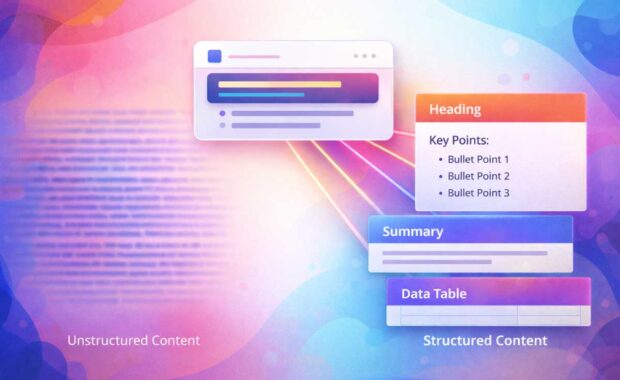 Content Chunking for SLM Diagram