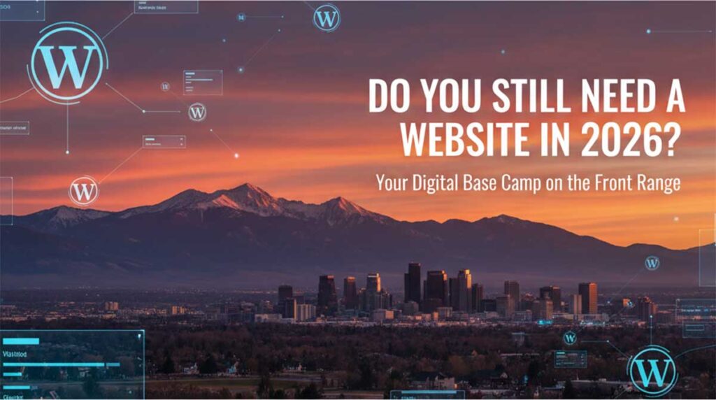 Do you still need a website in 2026? SHort Answer: Yes!