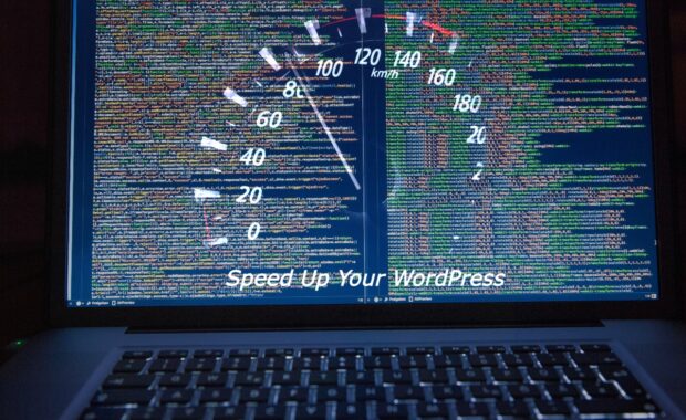 WordPress code with a speed-o-meter